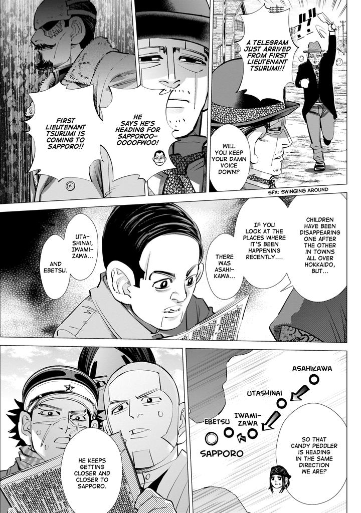 Golden Kamui Chapter 240 - Page 15