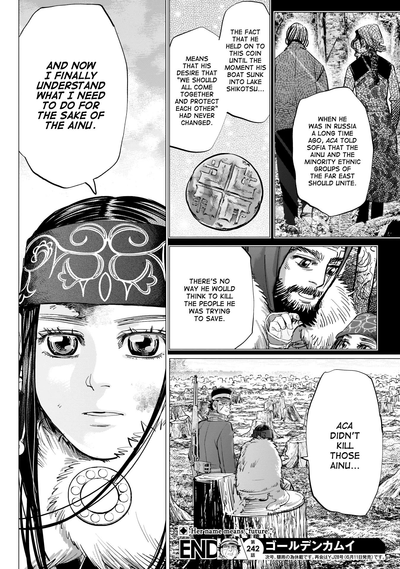 Golden Kamui Chapter 242 - Page 17