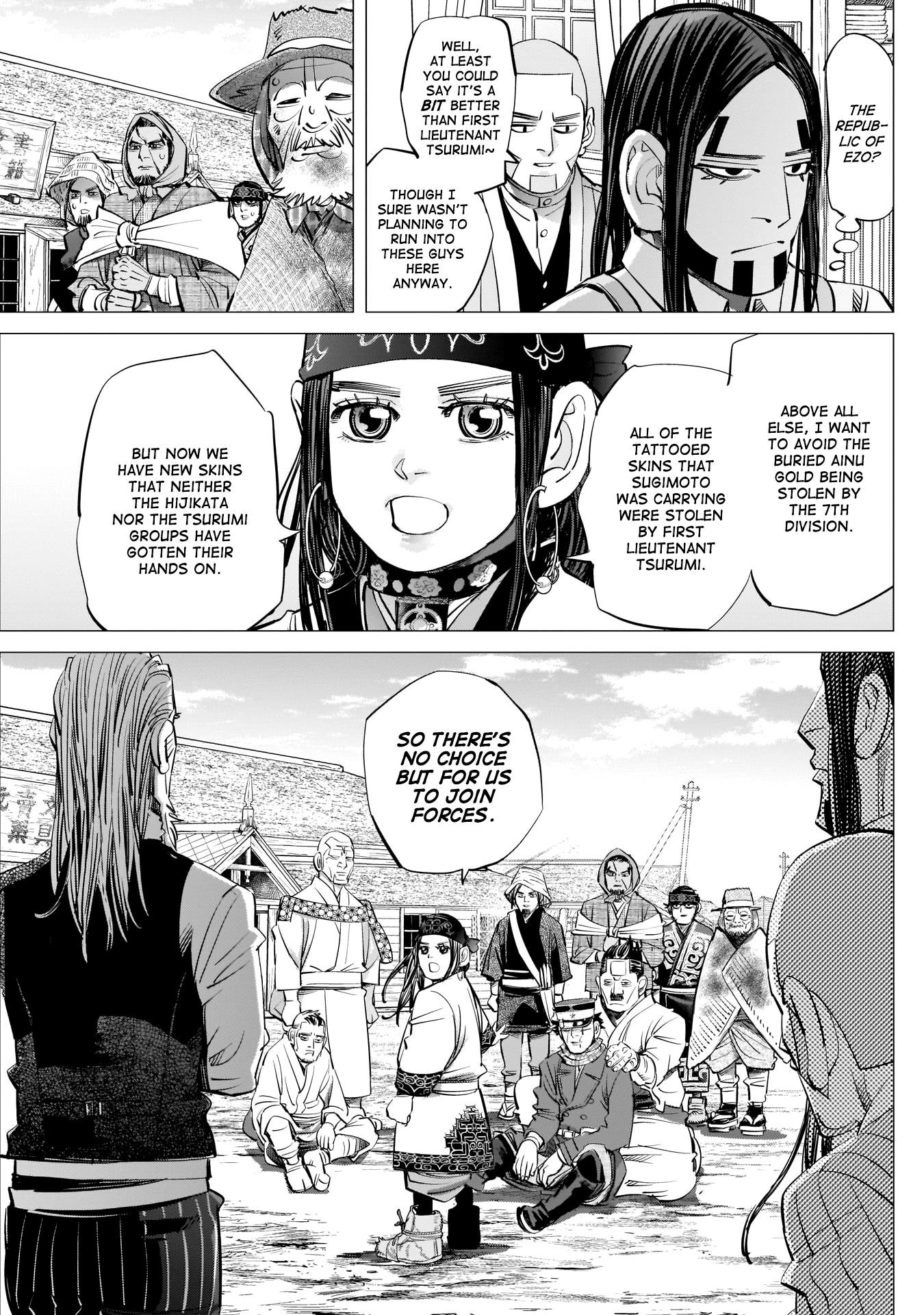 Golden Kamui Chapter 246 - Page 15