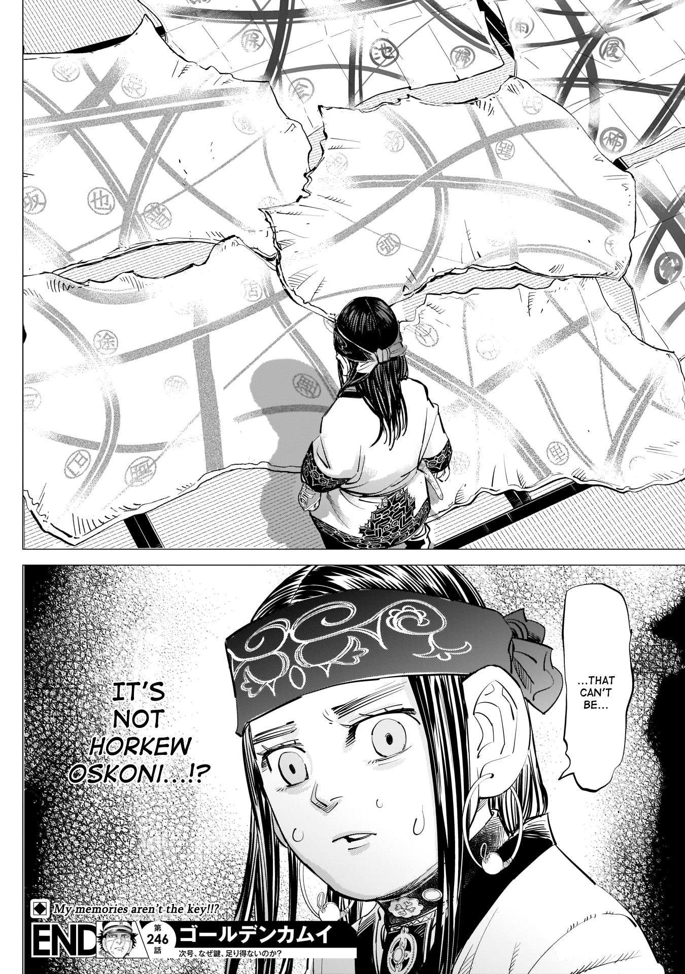 Golden Kamui Chapter 246 - Page 18
