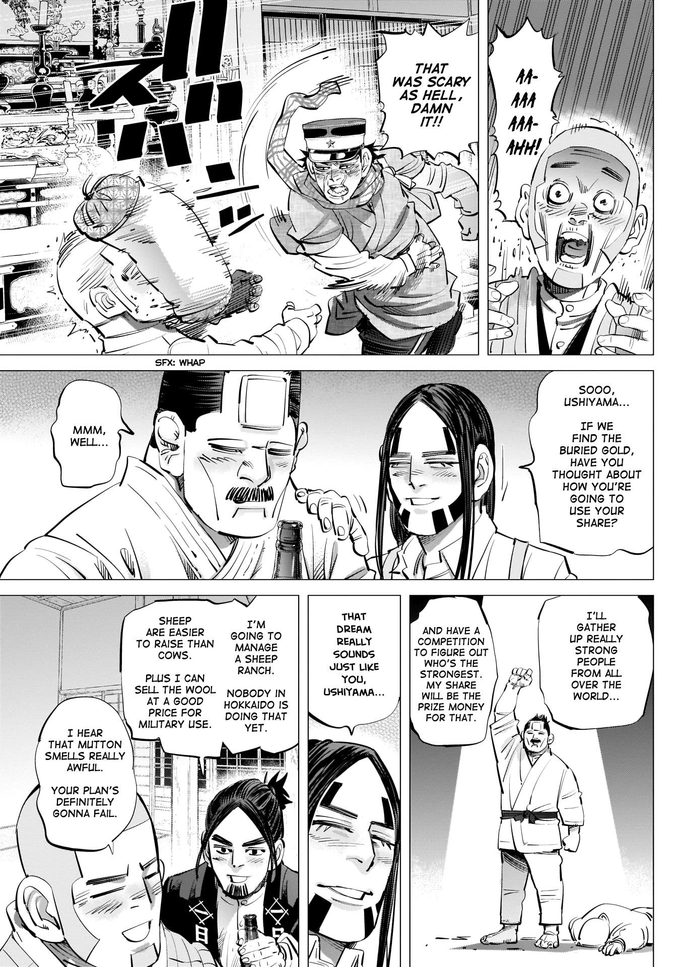 Golden Kamui Chapter 247 - Page 13