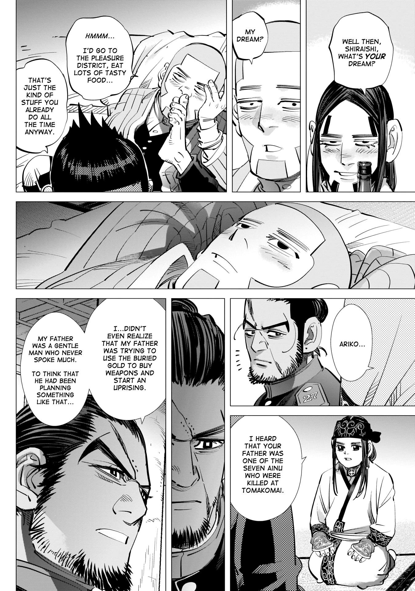 Golden Kamui Chapter 247 - Page 14