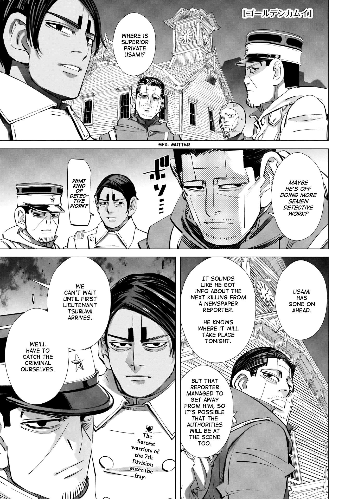 Golden Kamui Chapter 250 - Page 1