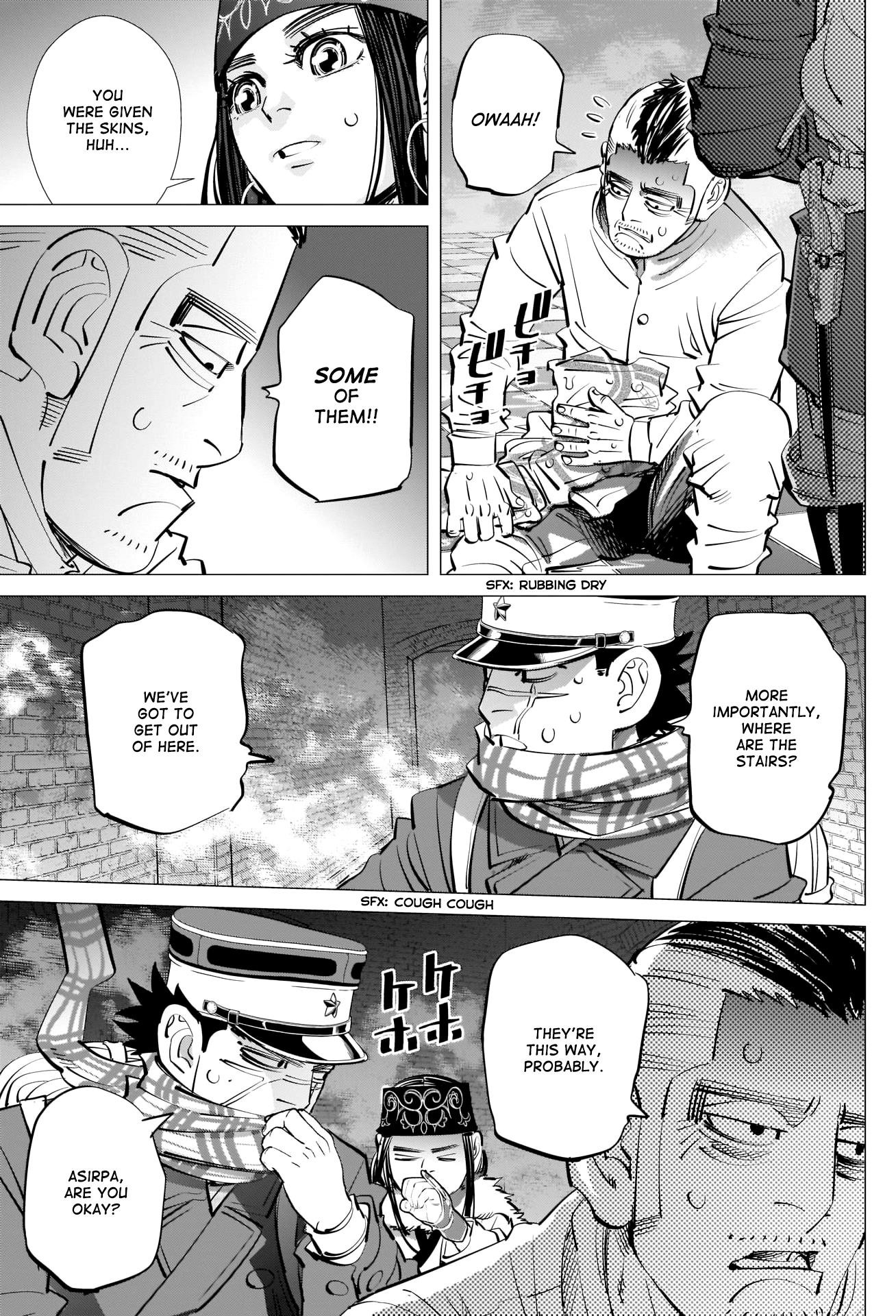 Golden Kamui Chapter 257 - Page 15