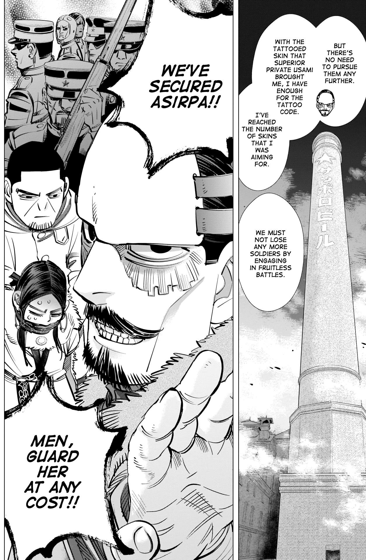 Golden Kamui Chapter 260 - Page 12