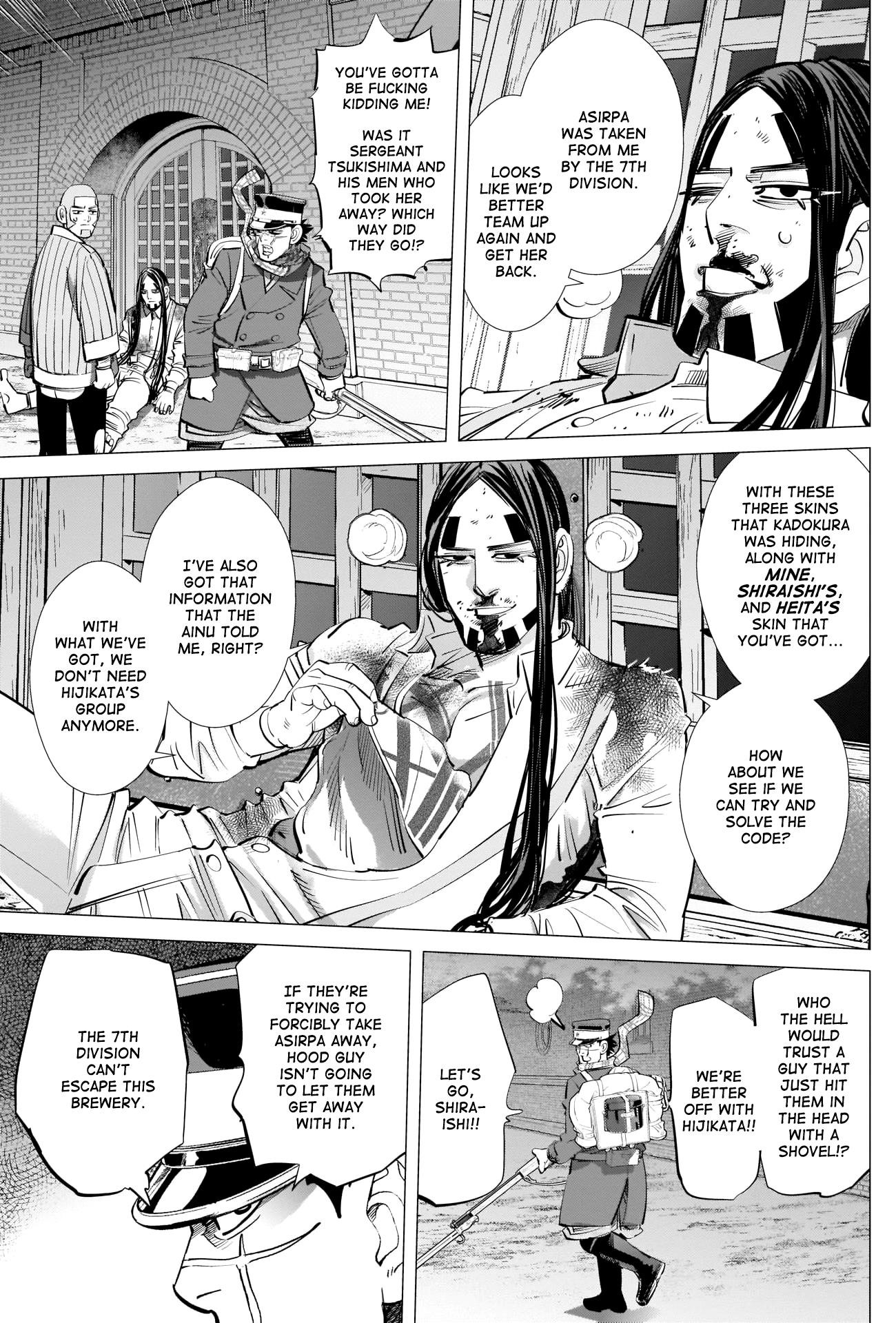 Golden Kamui Chapter 261 - Page 11
