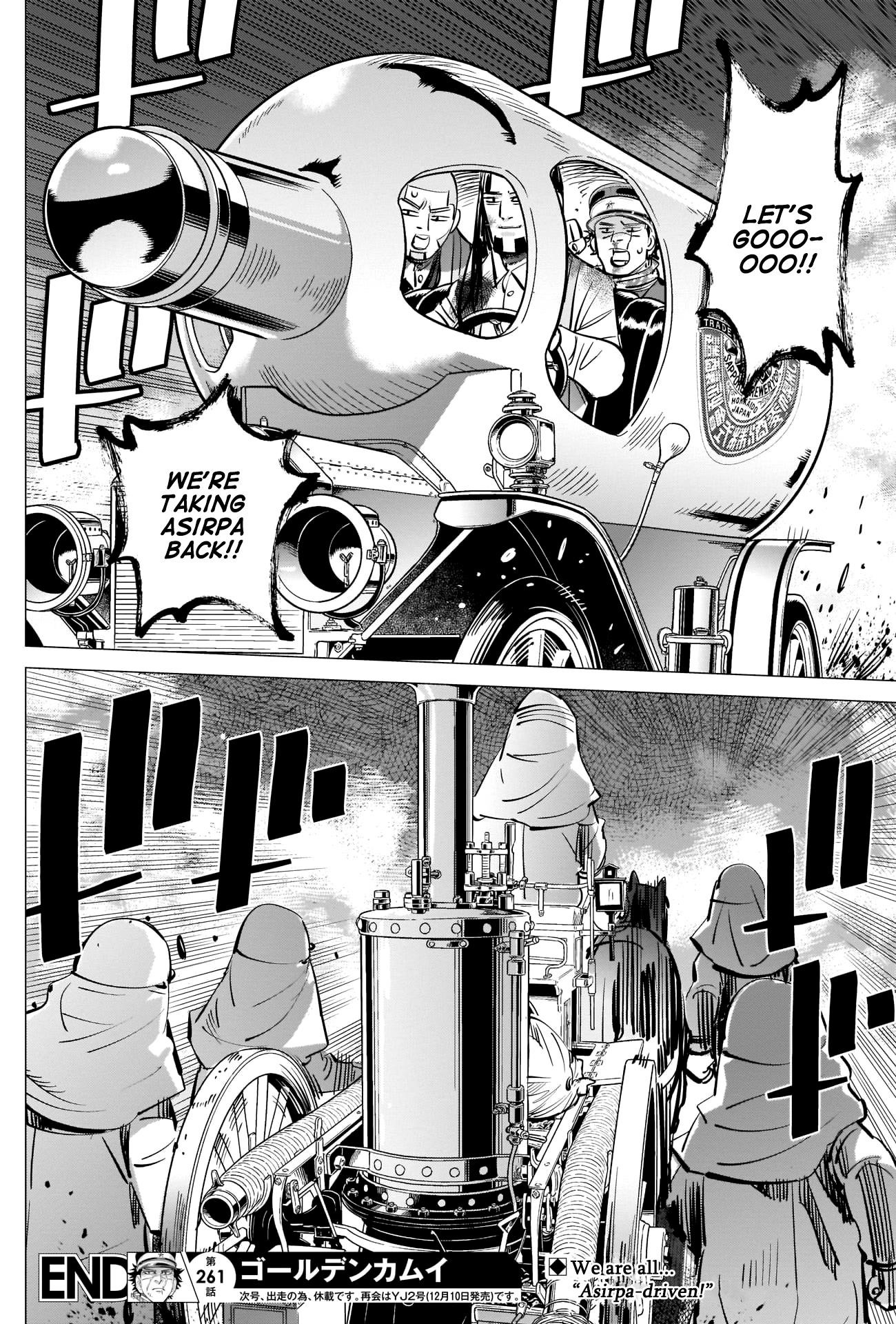 Golden Kamui Chapter 261 - Page 18