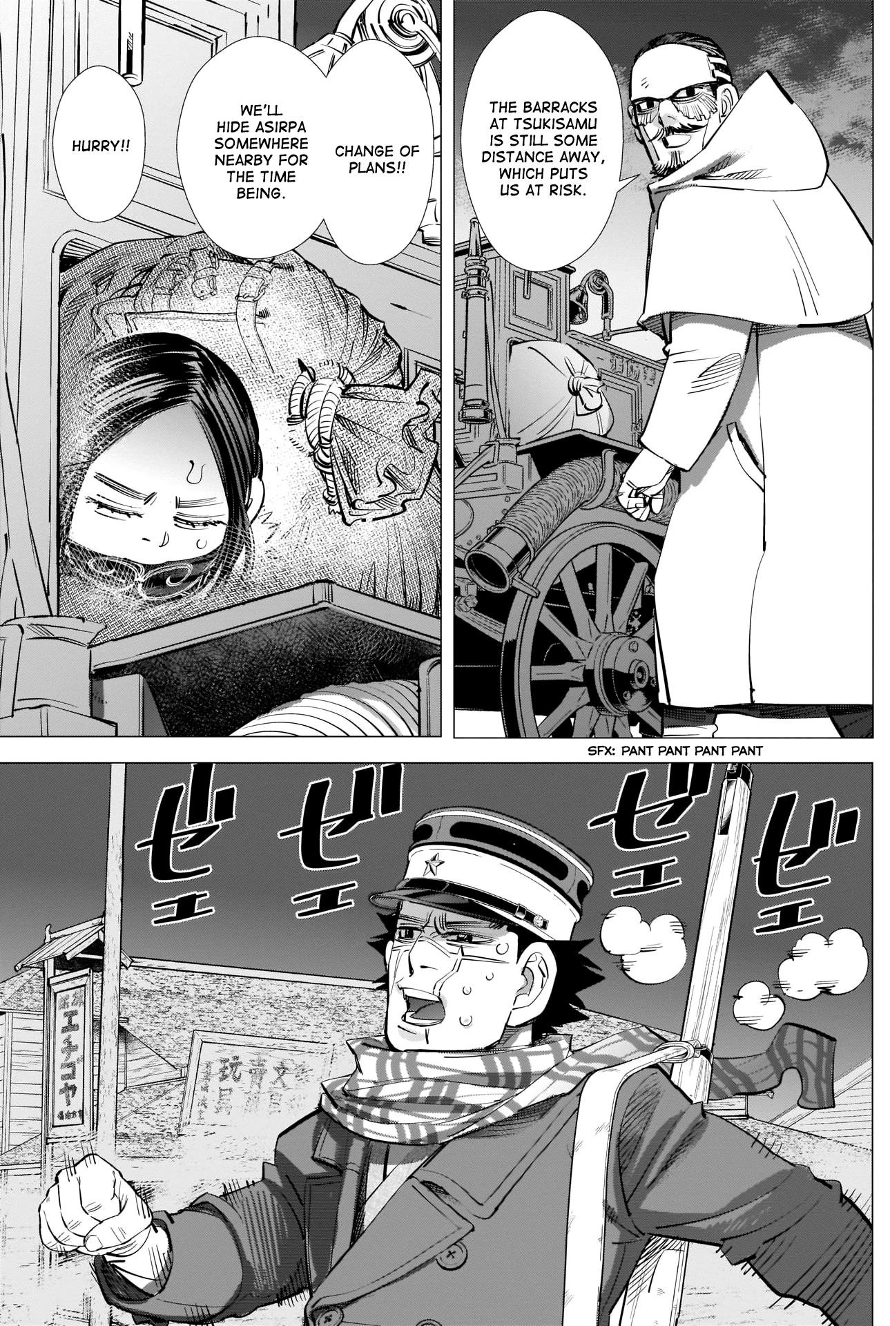 Golden Kamui Chapter 264 - Page 11