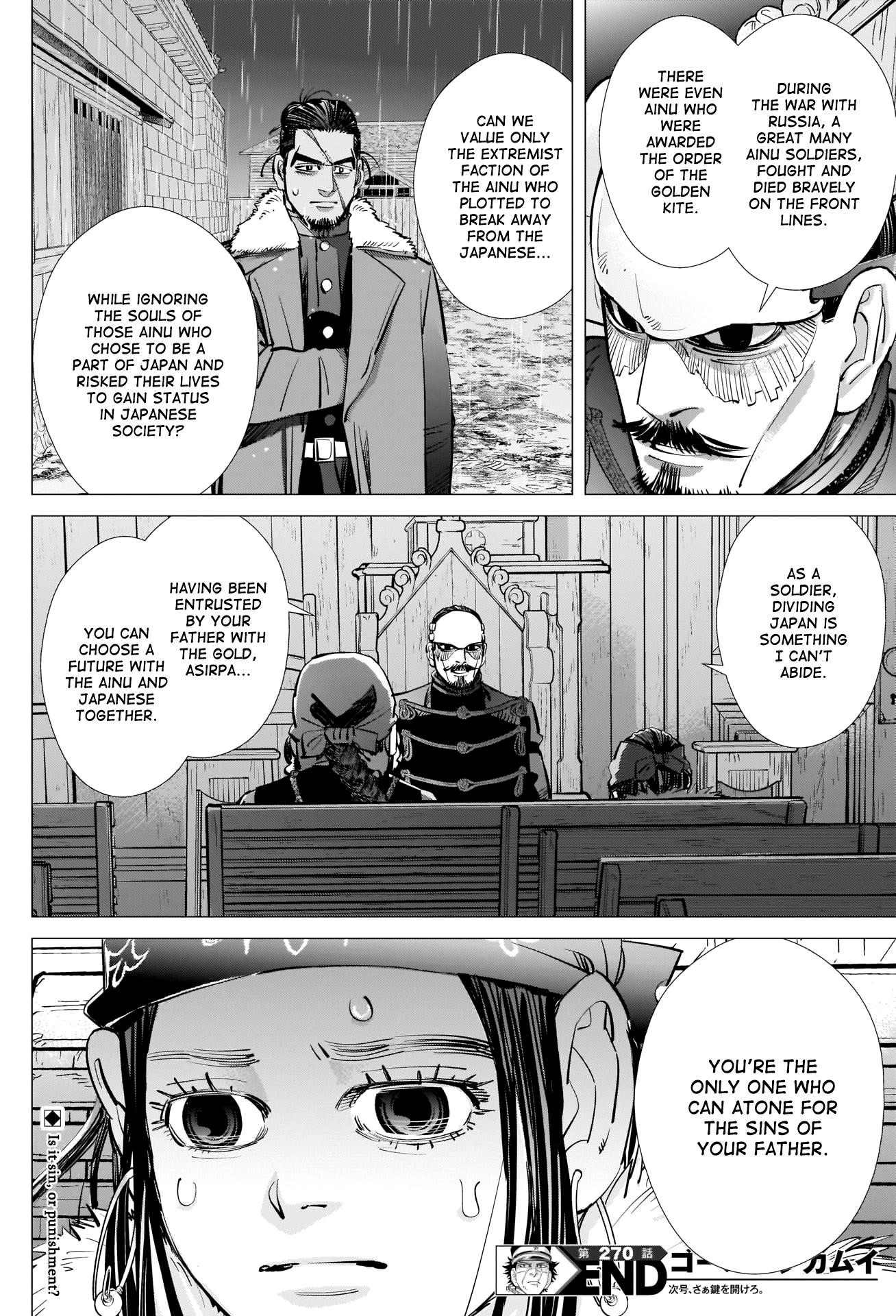 Golden Kamui Chapter 270 - Page 17