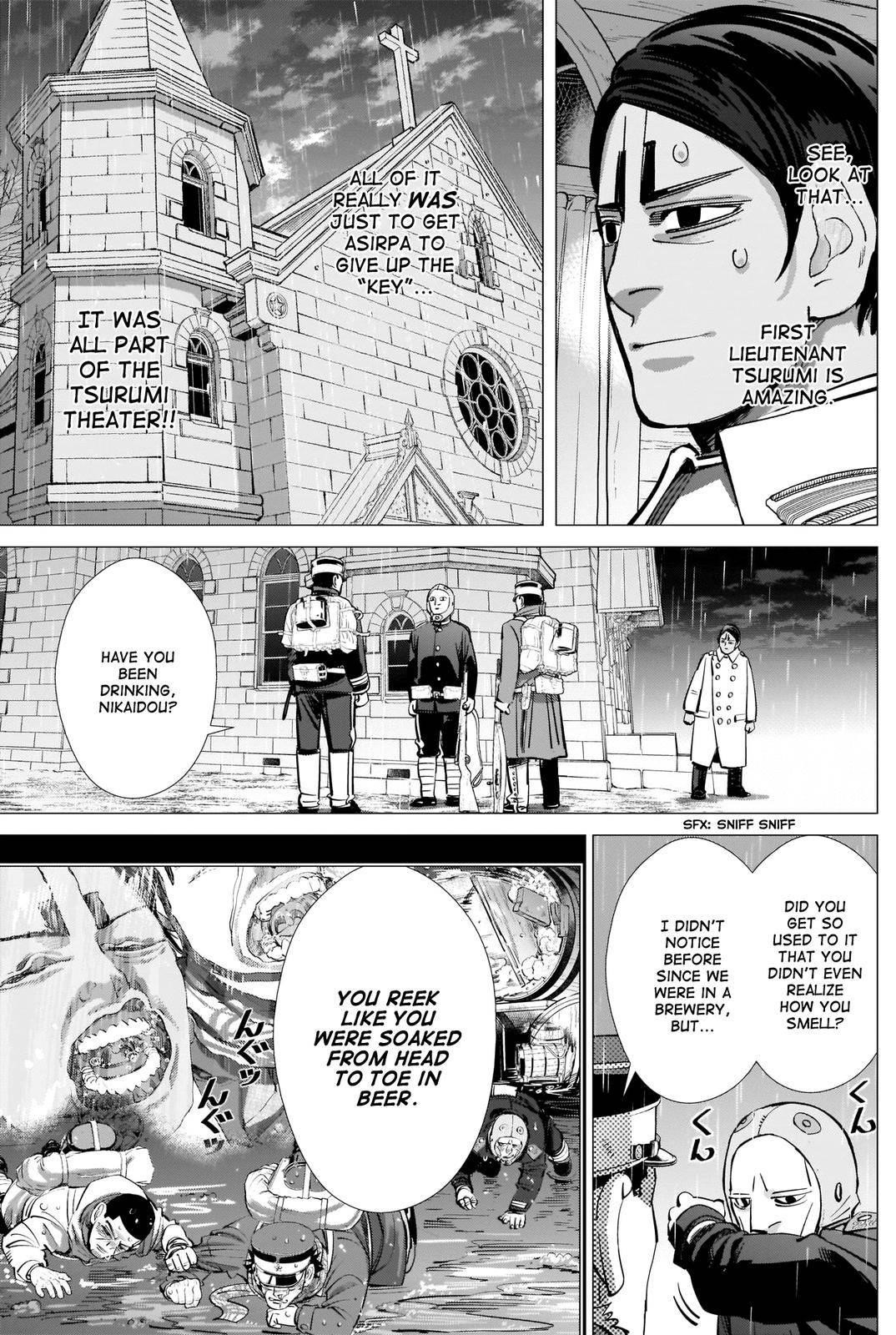 Golden Kamui Chapter 273 - Page 15