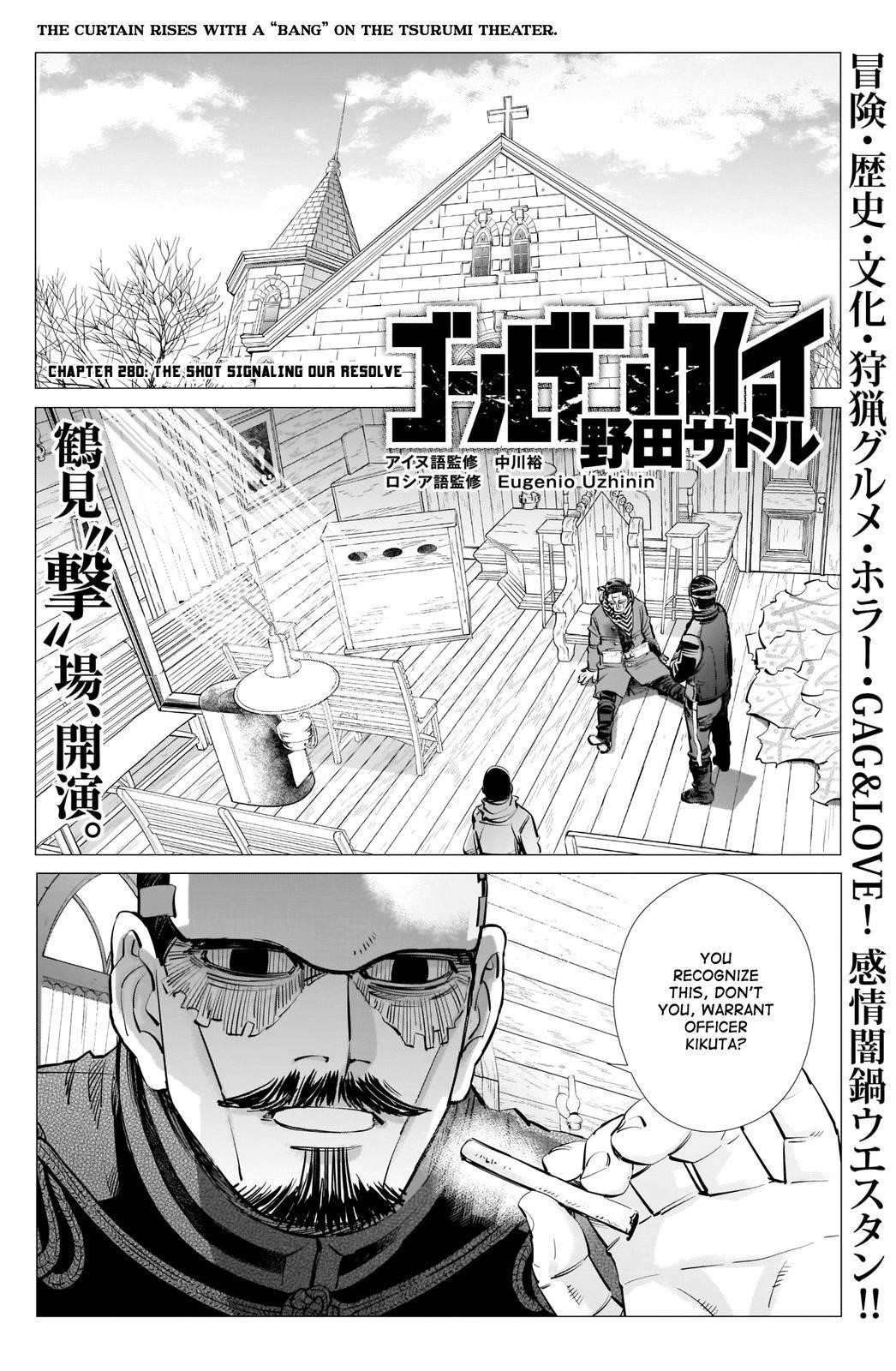 Golden Kamui Chapter 280 - Page 12