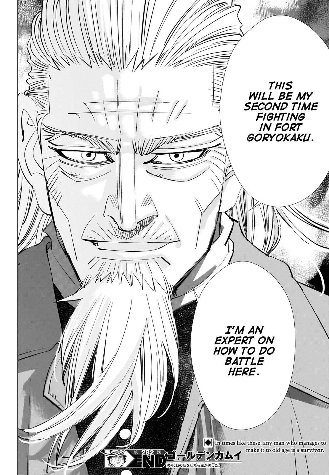 Golden Kamui Chapter 282 - Page 19