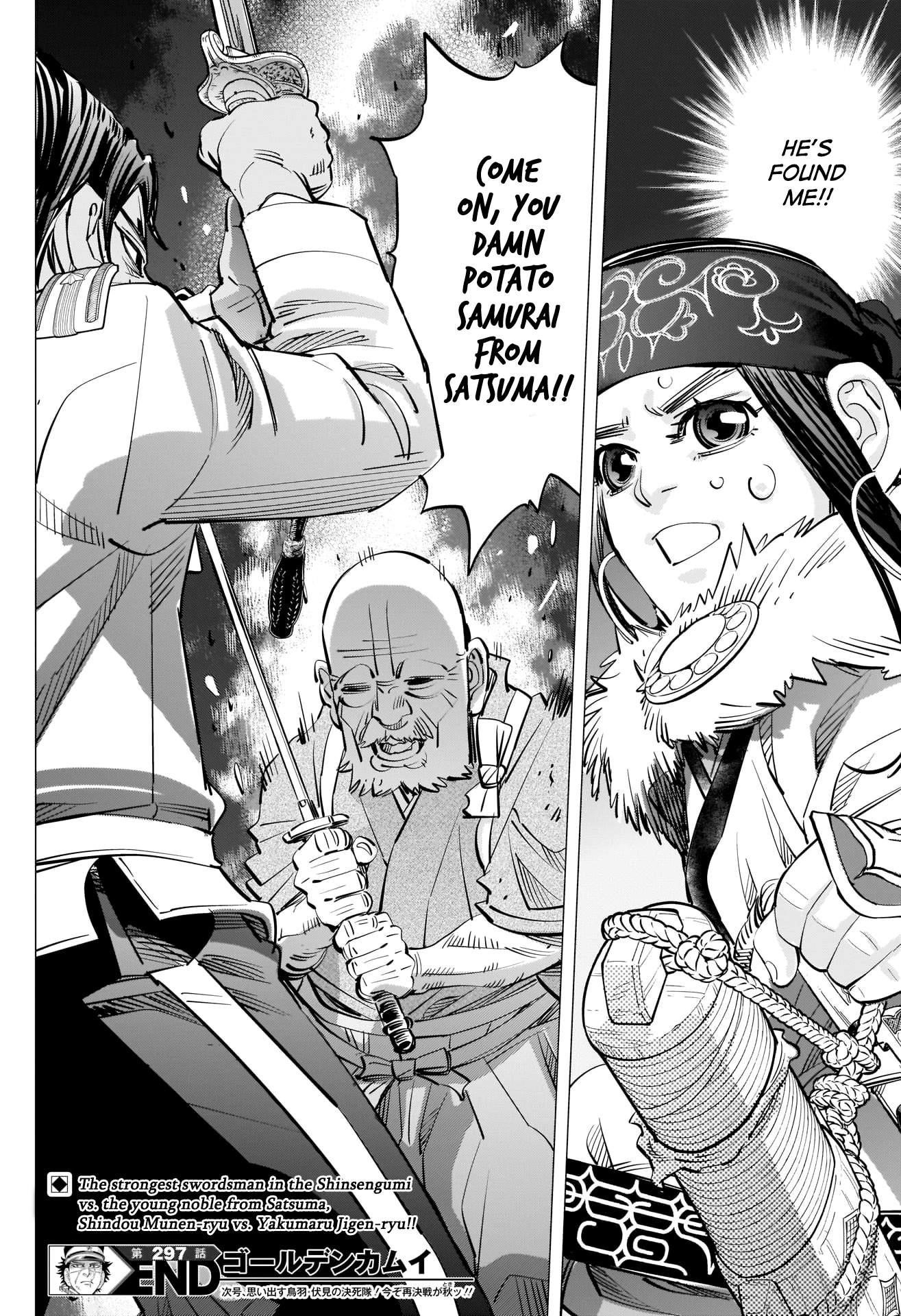 Golden Kamui Chapter 297 - Page 18