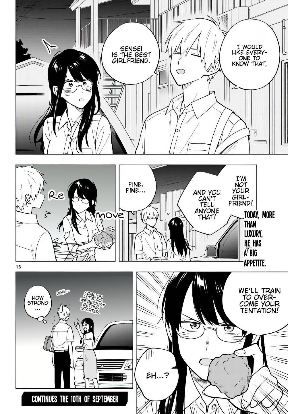 The Teacher Can Not Tell Me Love Chapter 40 - Page 16
