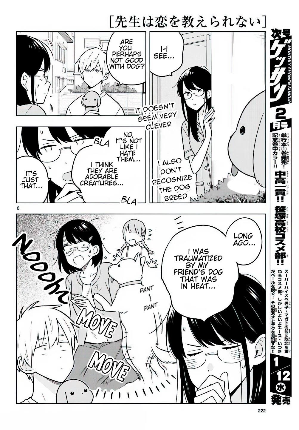 The Teacher Can Not Tell Me Love Chapter 43 - Page 6