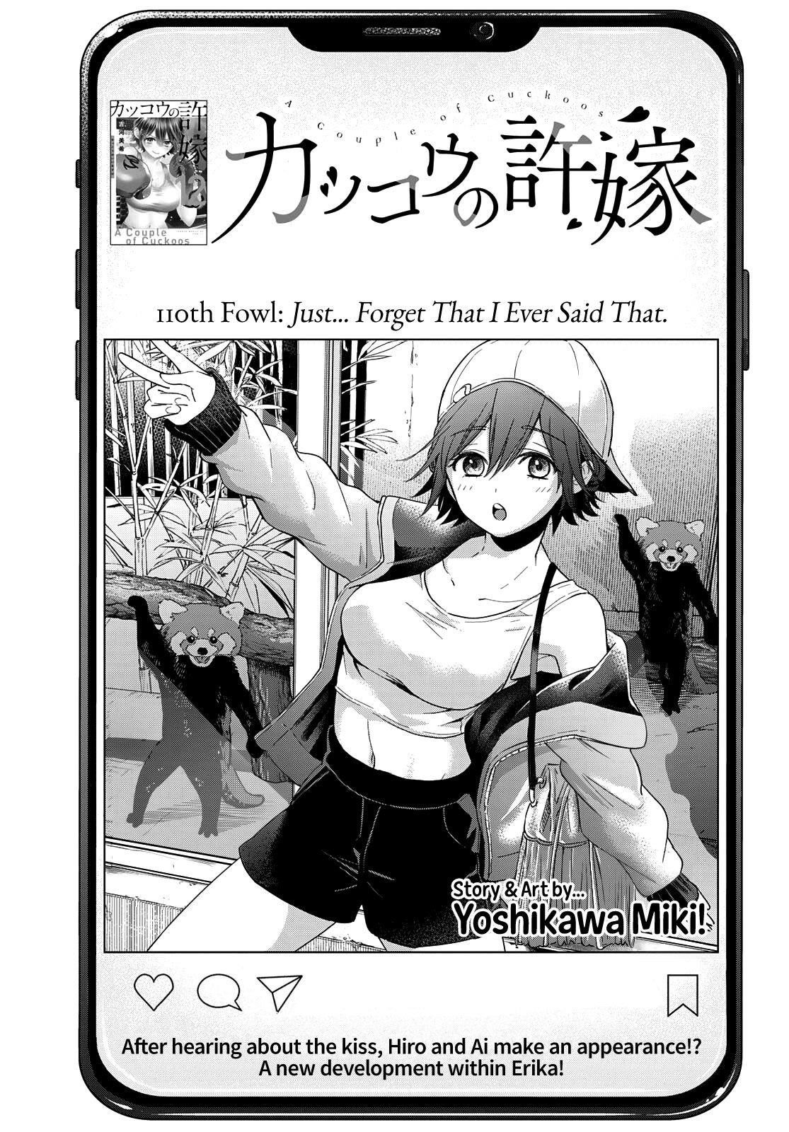 A Couple of Cuckoos Chapter 110 - Page 1