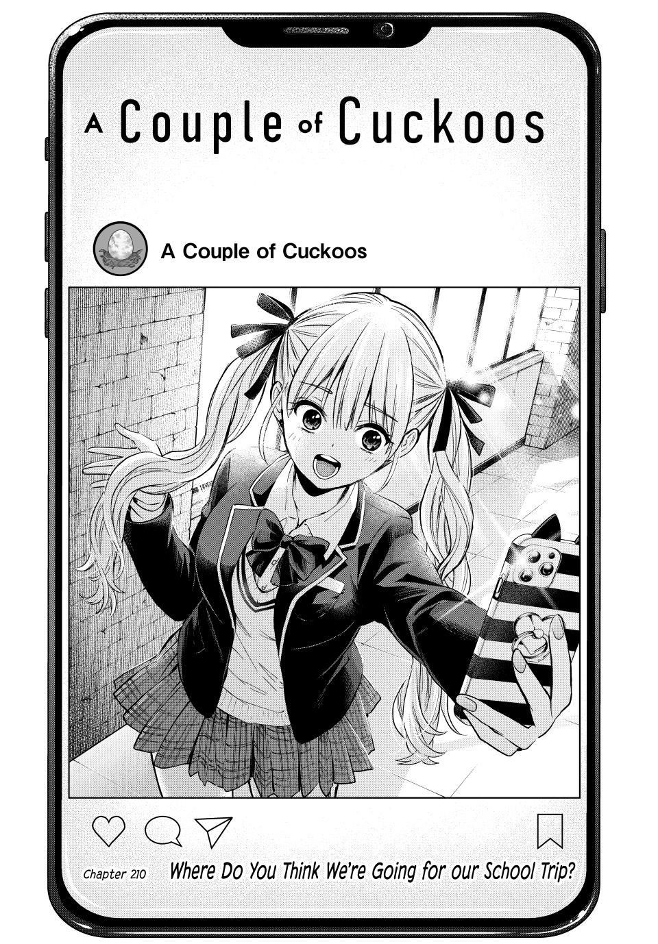 A Couple of Cuckoos Chapter 210 - Page 1