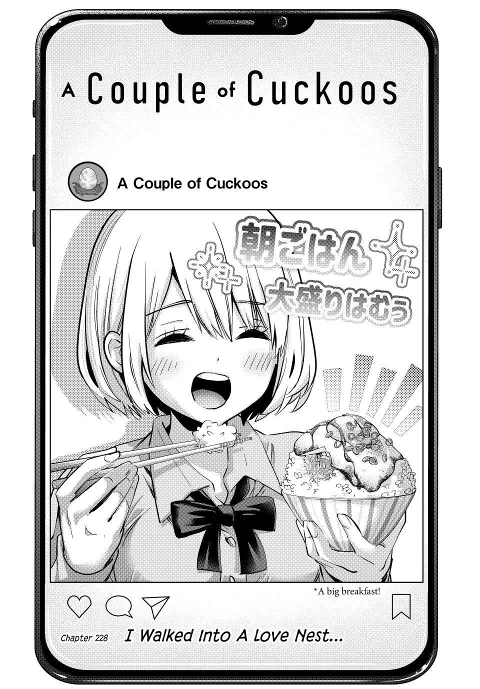 A Couple of Cuckoos Chapter 228 - Page 1