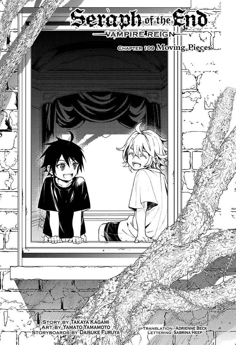 Seraph of the End: Vampire Reign Chapter 109 - Page 1