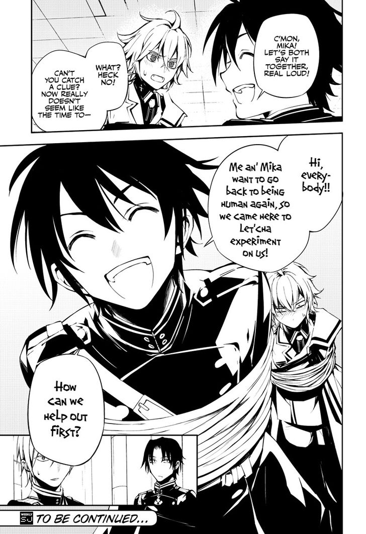 Seraph of the End: Vampire Reign Chapter 72 - Page 28