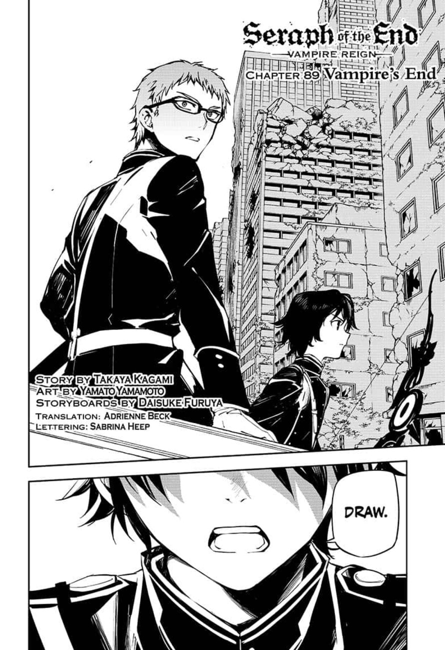 Seraph of the End: Vampire Reign Chapter 89 - Page 2