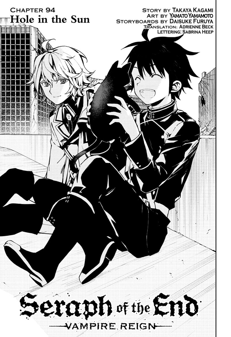 Seraph of the End: Vampire Reign Chapter 94 - Page 1