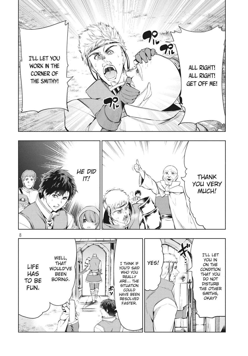The Slow Second Life of a Dismissed Dark Soldier (age 30) Chapter 10.1 - Page 8