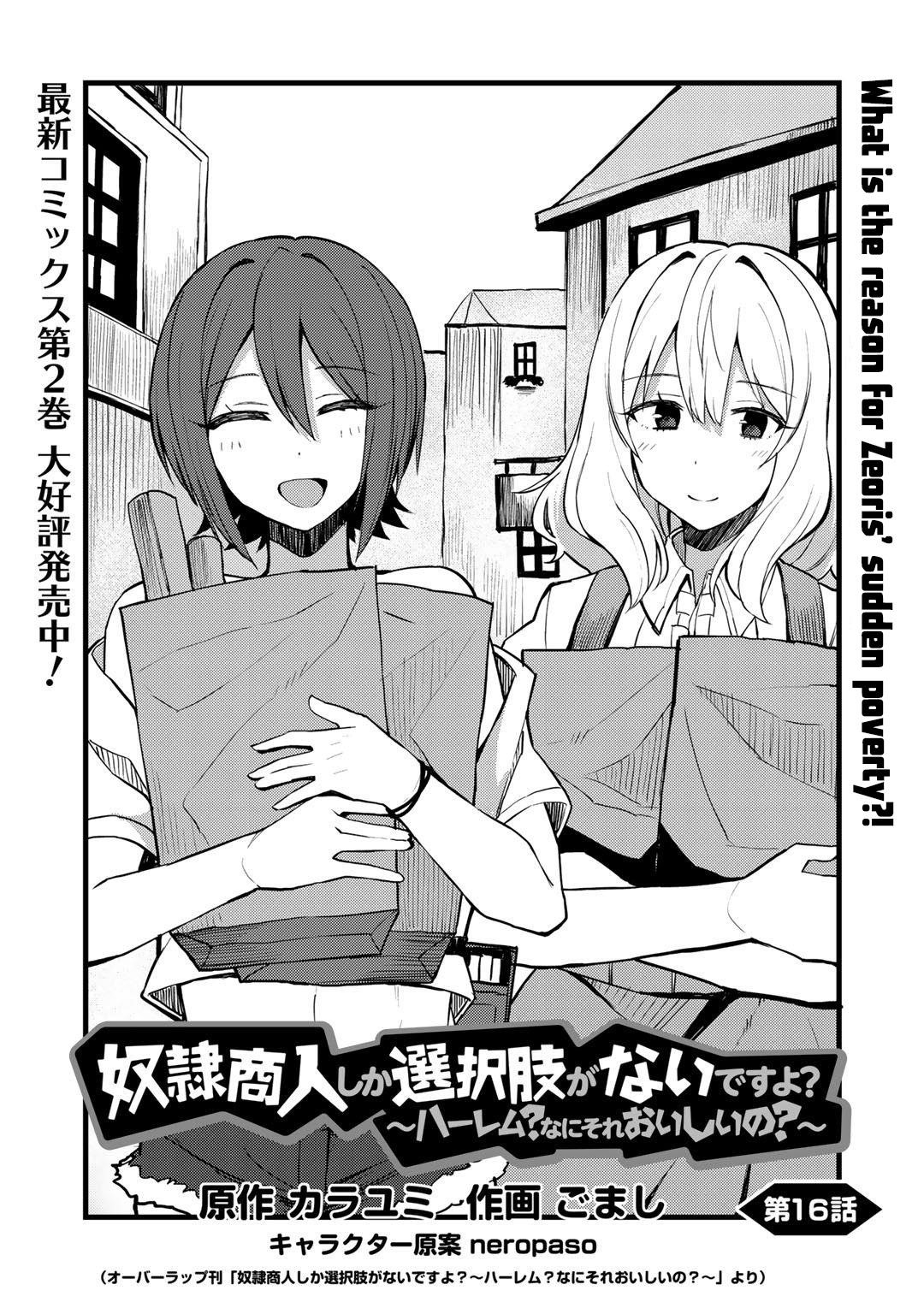 Is The Only Option a Slave Merchant? ~ Harem? What is that, Is it tasty? ~ Chapter 16 - Page 2