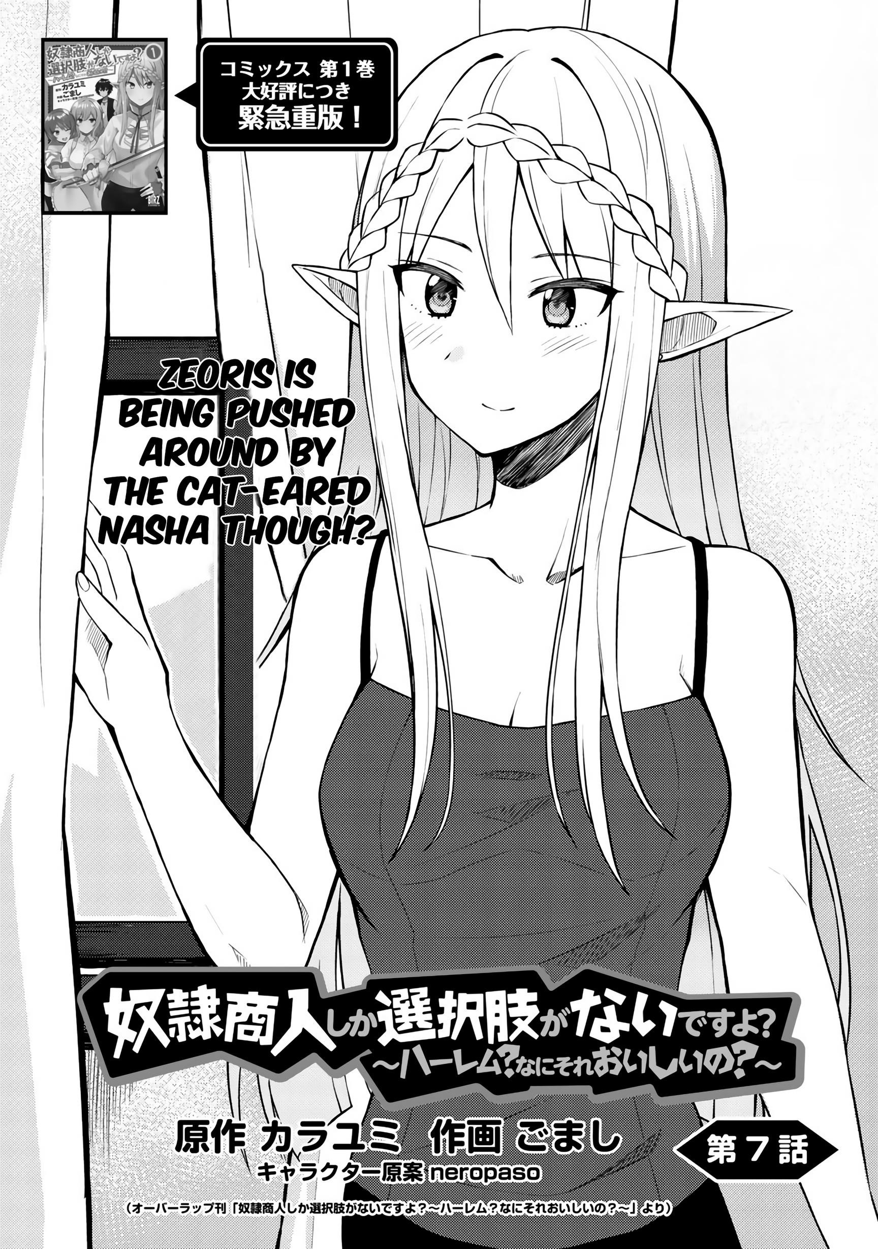 Is The Only Option a Slave Merchant? ~ Harem? What is that, Is it tasty? ~ Chapter 7 - Page 2
