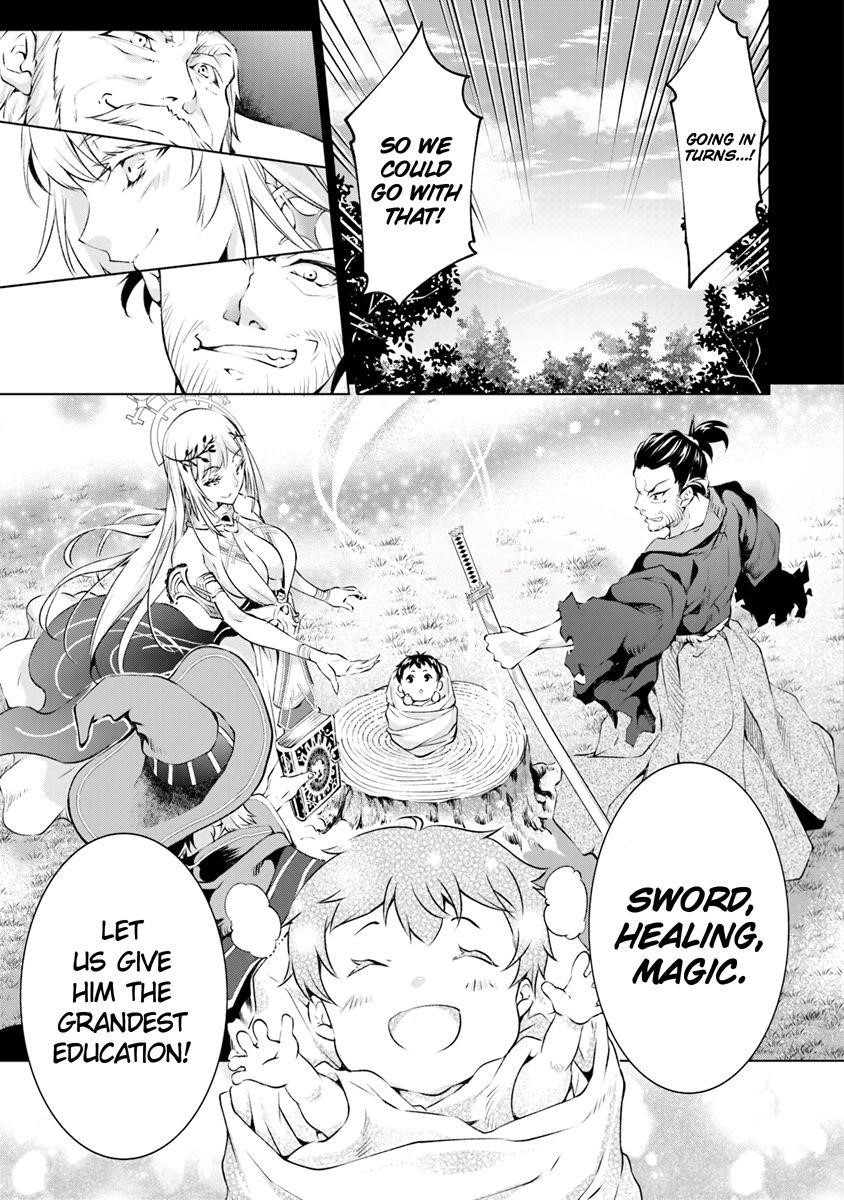Kamigami Ni Sodaterare Shimo No, Saikyou To Naru Chapter 1.5 - Page 14
