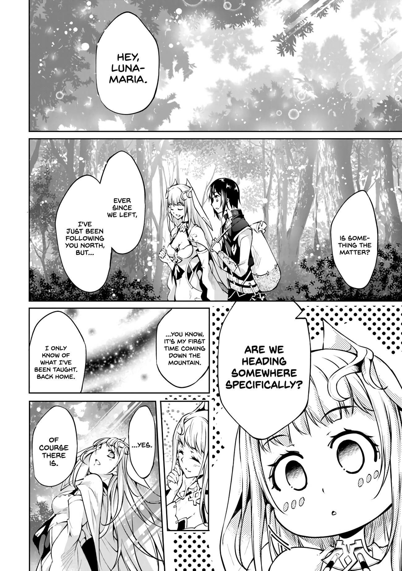 Kamigami Ni Sodaterare Shimo No, Saikyou To Naru Chapter 9 - Page 2