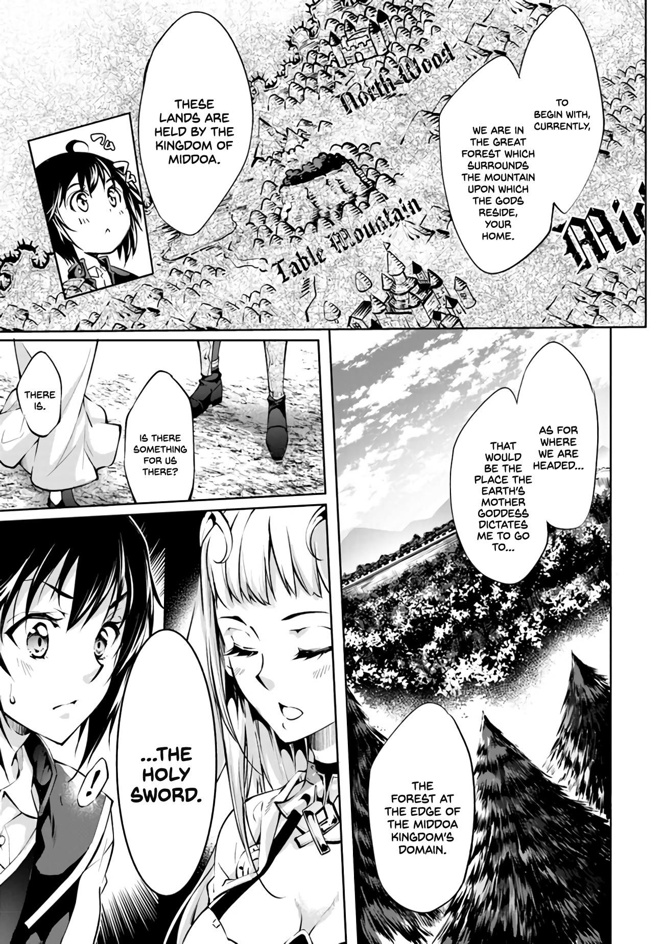 Kamigami Ni Sodaterare Shimo No, Saikyou To Naru Chapter 9 - Page 3