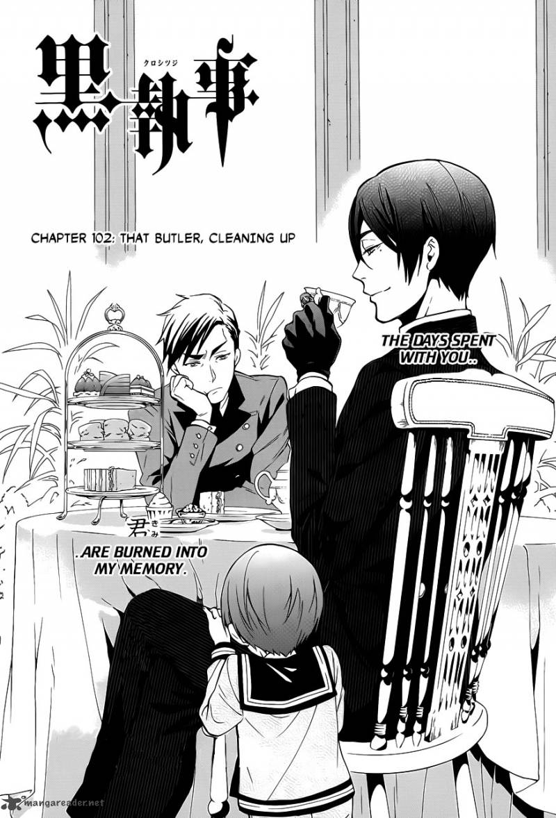Kuroshitsuji Chapter 102 - Page 1