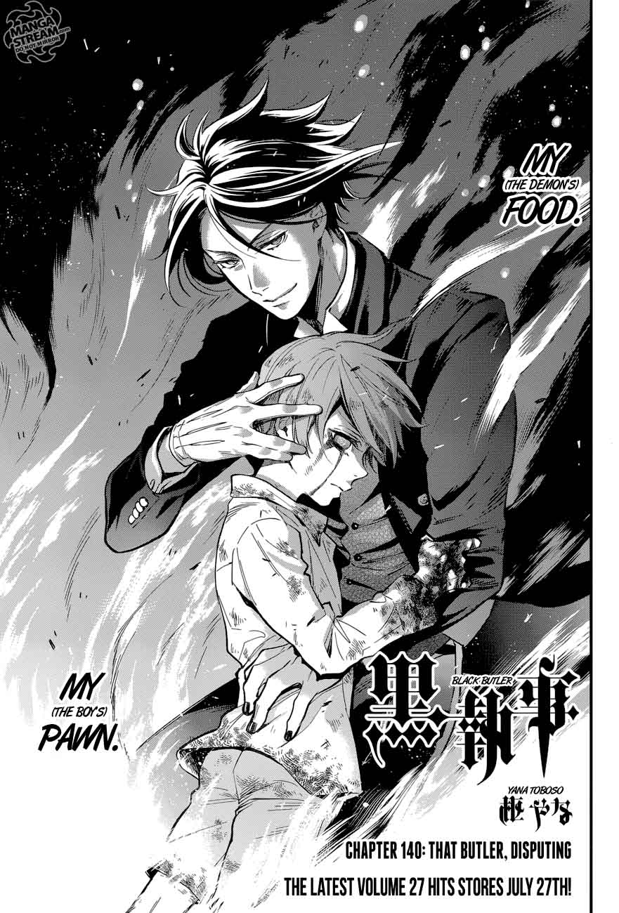 Kuroshitsuji Chapter 140 - Page 1