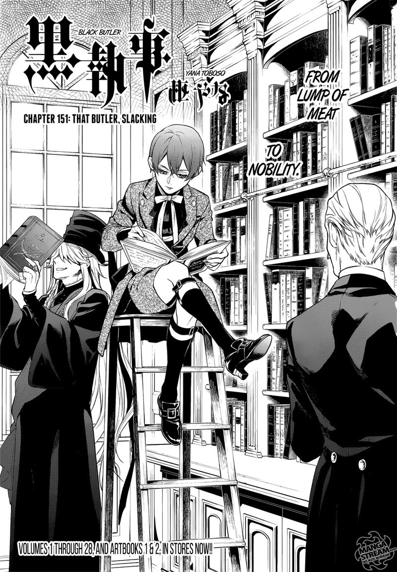 Kuroshitsuji Chapter 151 - Page 1