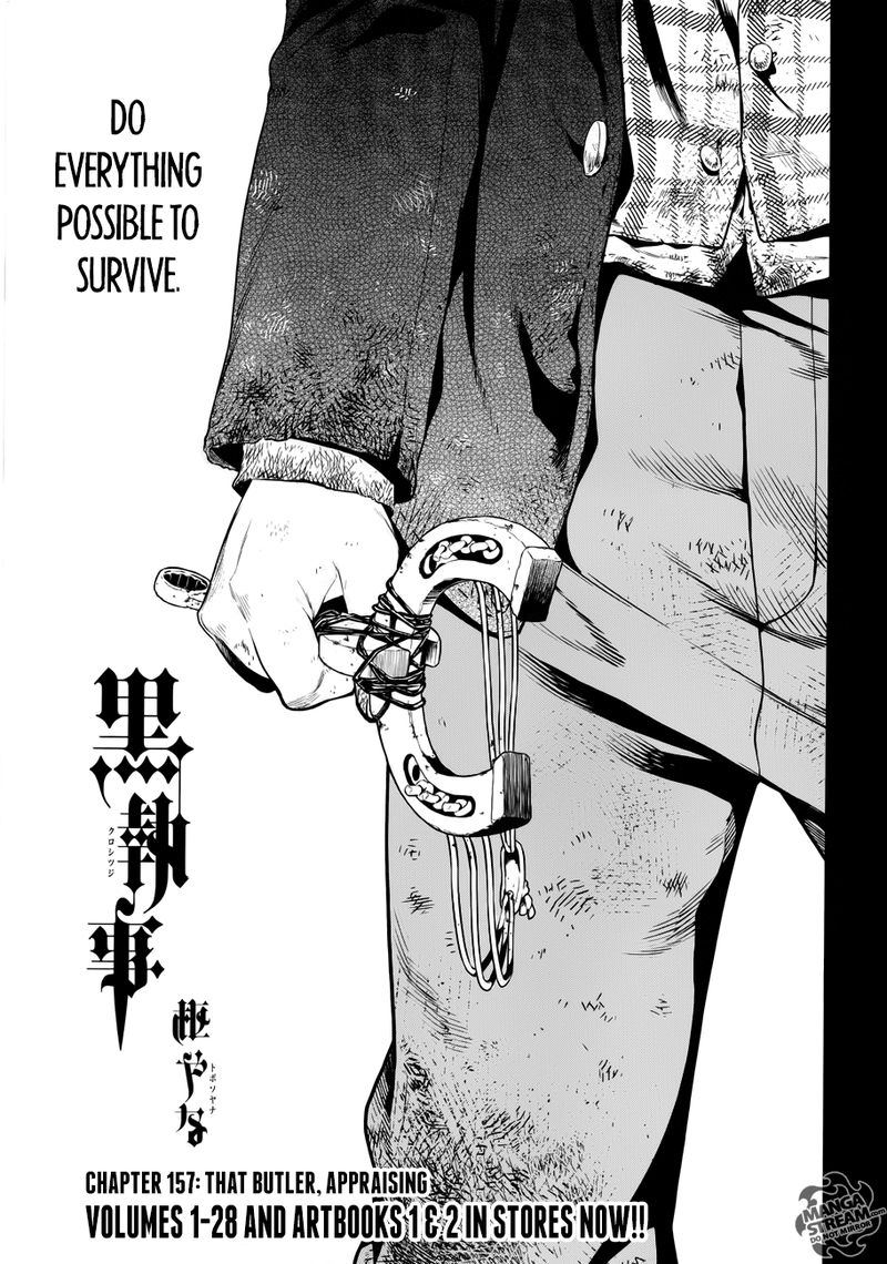 Kuroshitsuji Chapter 157 - Page 1