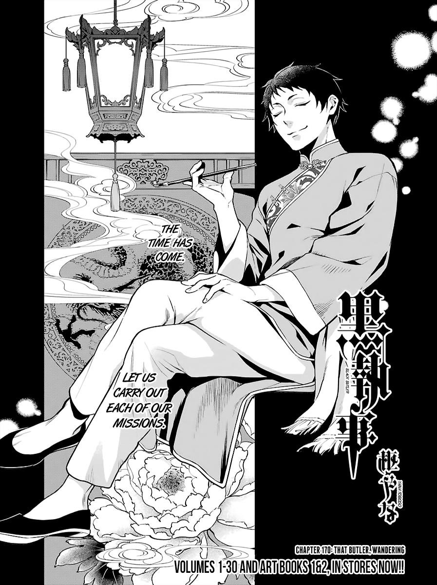 Kuroshitsuji Chapter 170 - Page 1