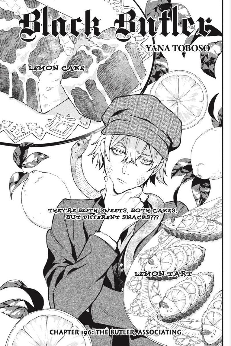 Kuroshitsuji Chapter 196 - Page 1