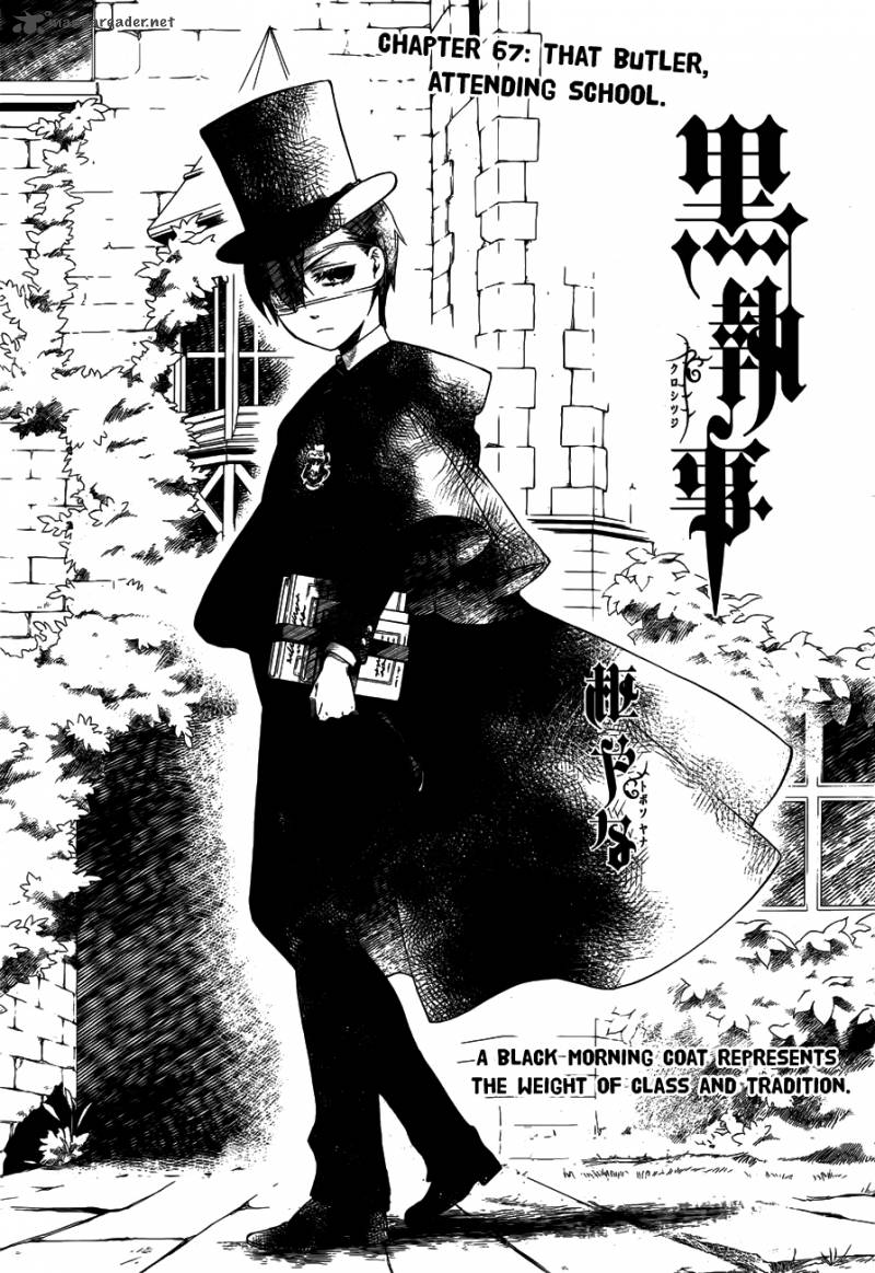 Kuroshitsuji Chapter 67 - Page 1
