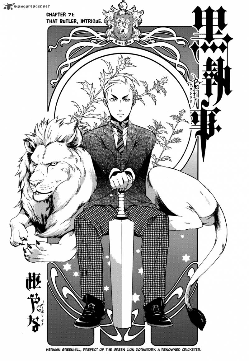 Kuroshitsuji Chapter 71 - Page 1