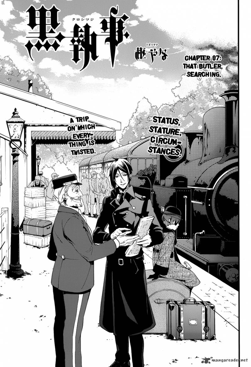 Kuroshitsuji Chapter 87 - Page 1
