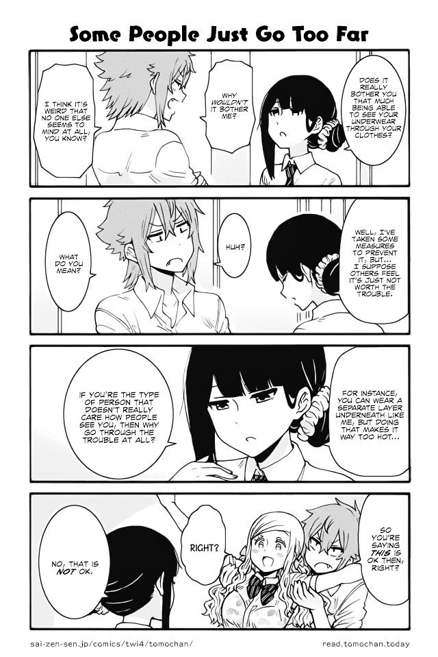 TOMO-CHAN WA ONNANOKO! Chapter 317 - Page 1