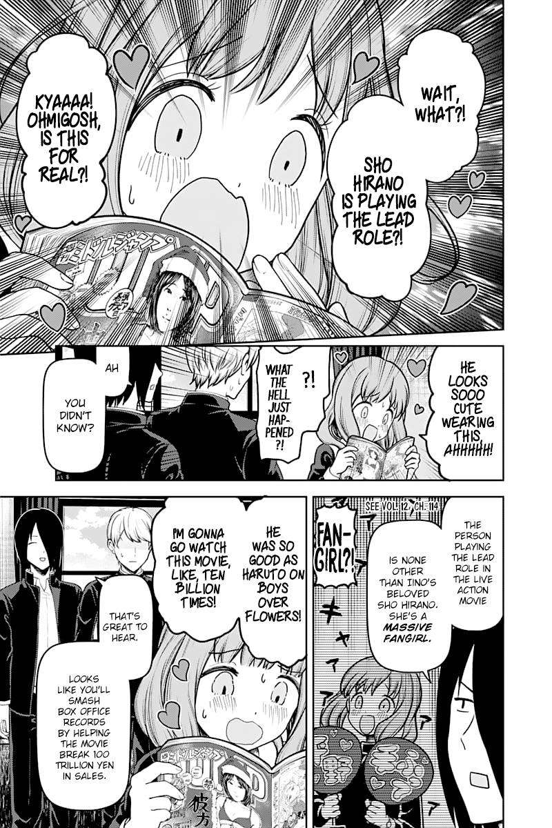 Kaguya-sama wa Kokurasetai: Tensai-tachi no Renai Zunousen Chapter 140 - Page 3
