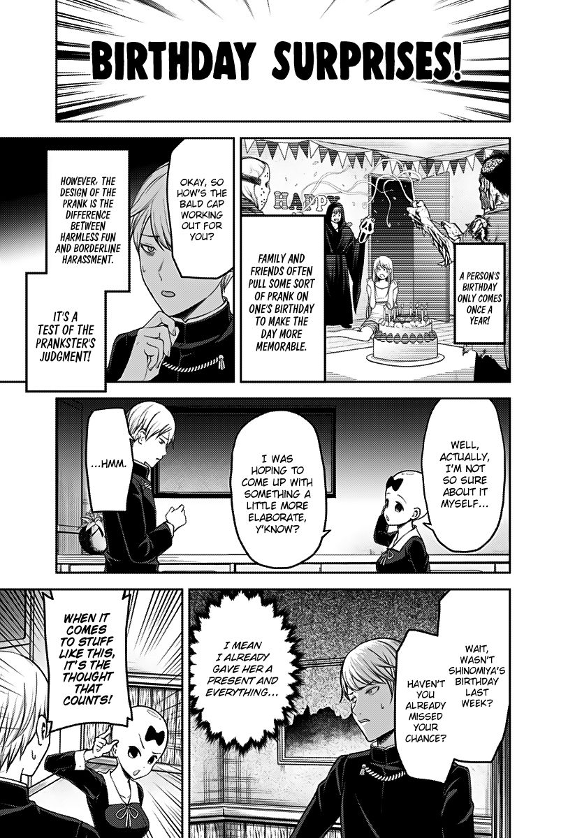 Kaguya-sama wa Kokurasetai: Tensai-tachi no Renai Zunousen Chapter 163 - Page 3