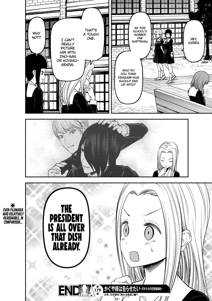 Kaguya-sama wa Kokurasetai: Tensai-tachi no Renai Zunousen Chapter 189 - Page 18