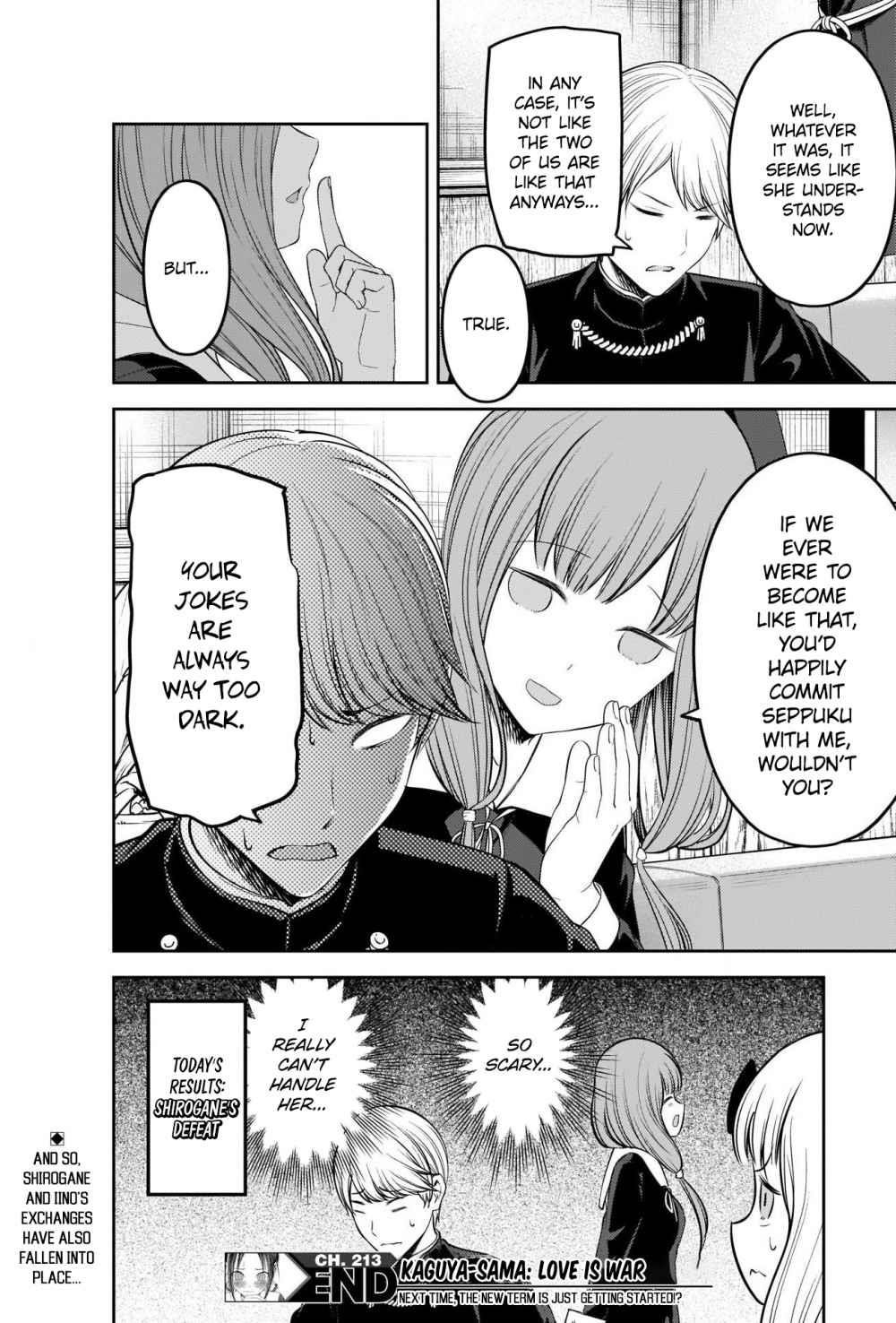 Kaguya-sama wa Kokurasetai: Tensai-tachi no Renai Zunousen Chapter 213 - Page 18