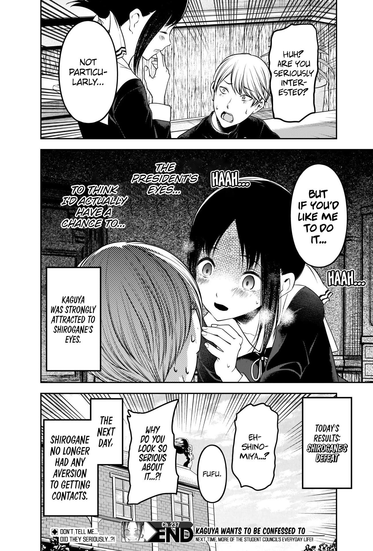 Kaguya-sama wa Kokurasetai: Tensai-tachi no Renai Zunousen Chapter 237 - Page 18