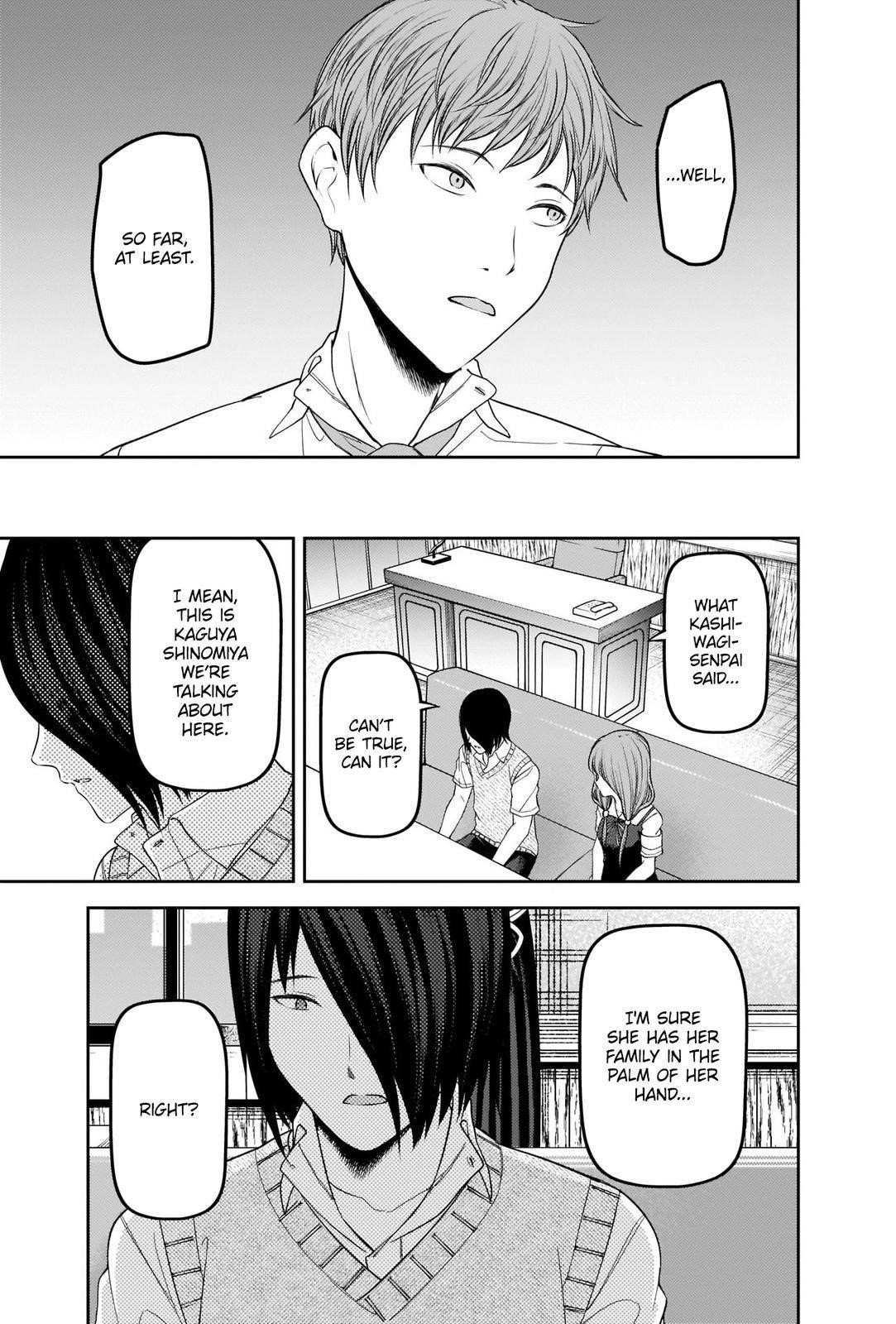 Kaguya-sama wa Kokurasetai: Tensai-tachi no Renai Zunousen Chapter 247 - Page 13