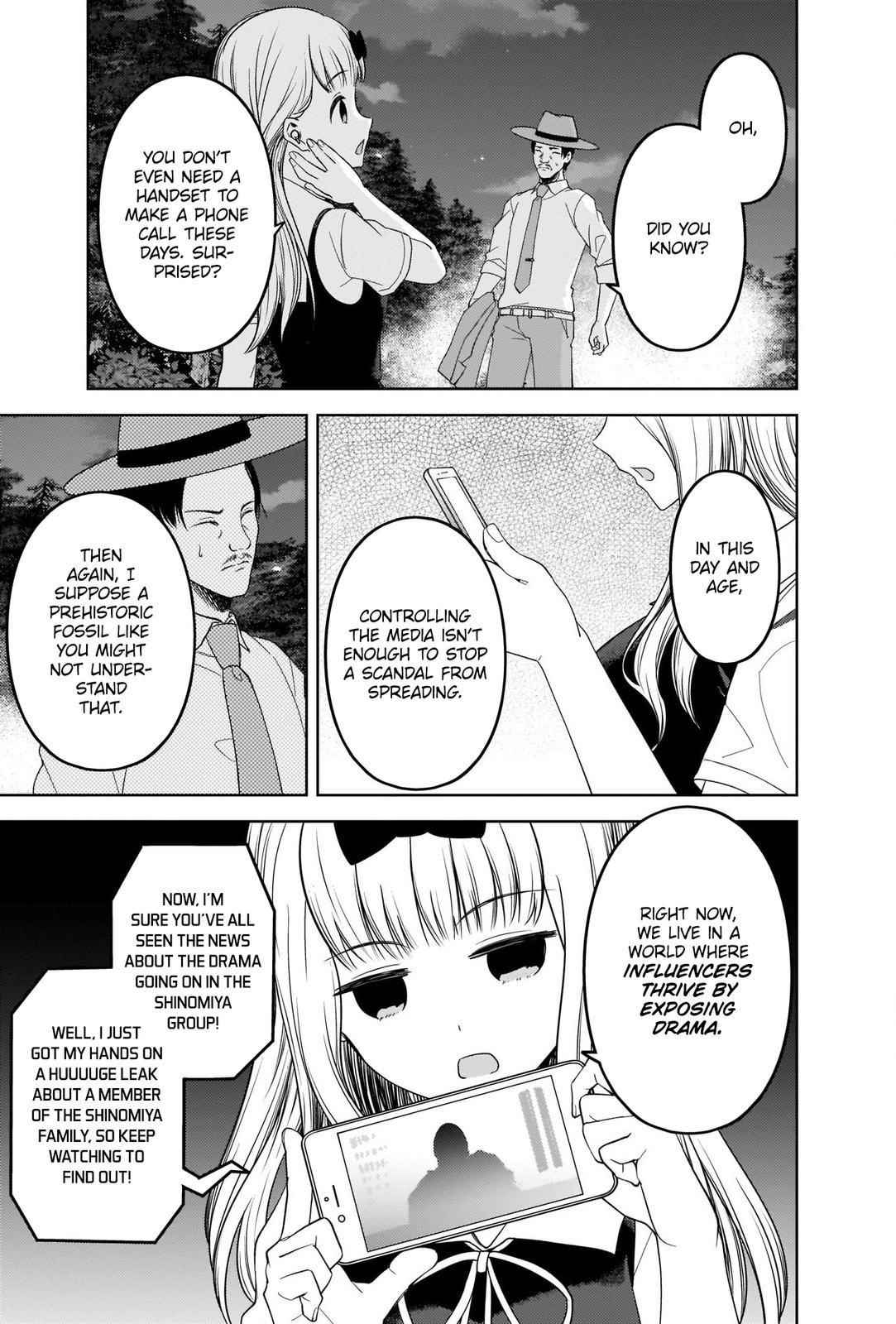 Kaguya-sama wa Kokurasetai: Tensai-tachi no Renai Zunousen Chapter 257 - Page 15