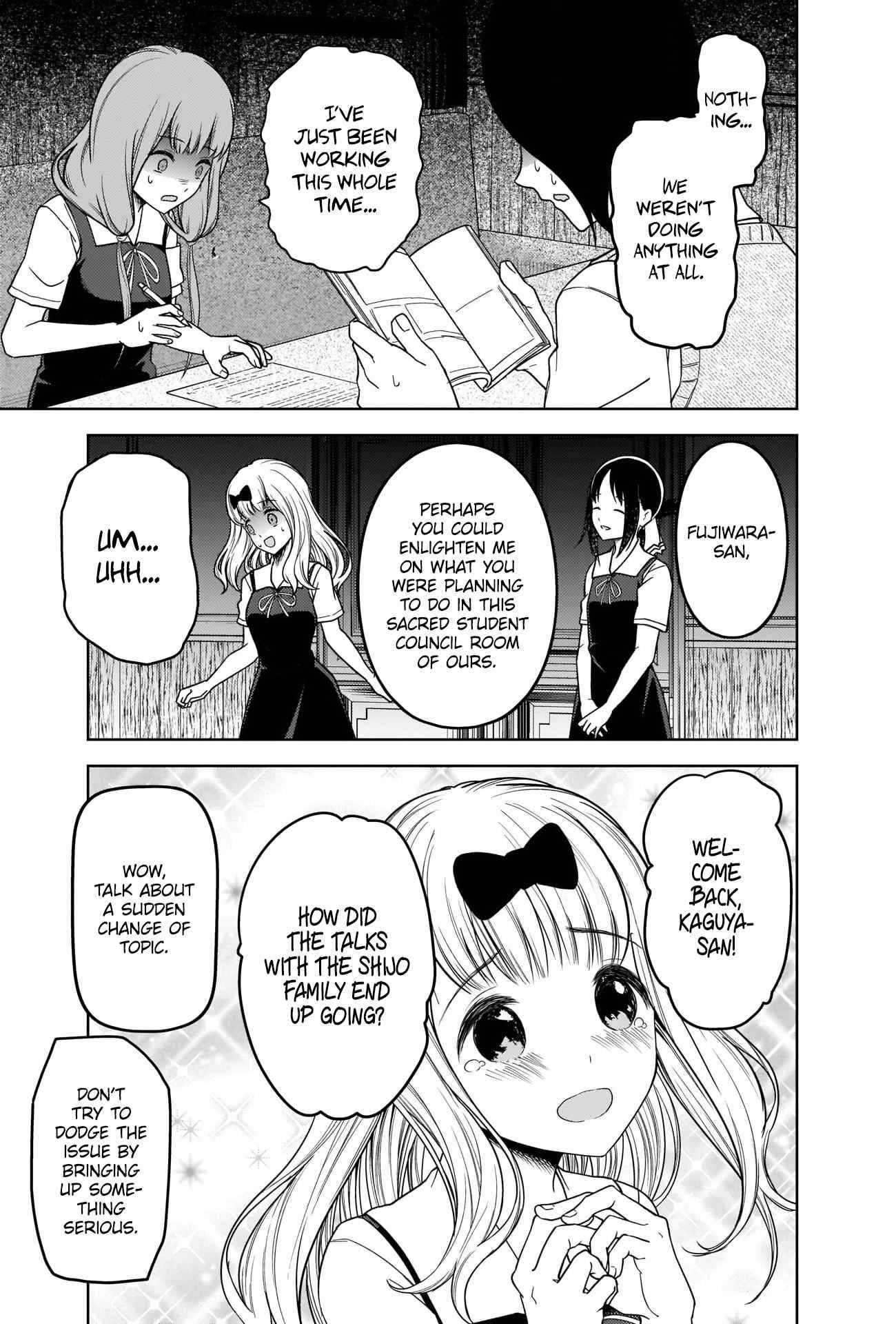 Kaguya-sama wa Kokurasetai: Tensai-tachi no Renai Zunousen Chapter 262 - Page 13